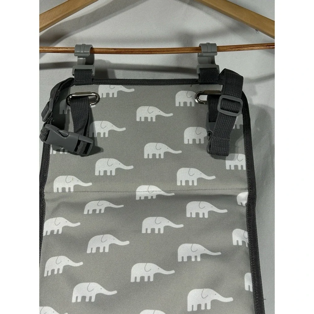 Hanging Diaper Caddy Organizer - Diaper Stacker for Changing Table, Hooks, Hang